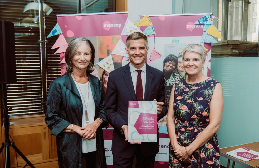 Mark Harper supports Mencap report